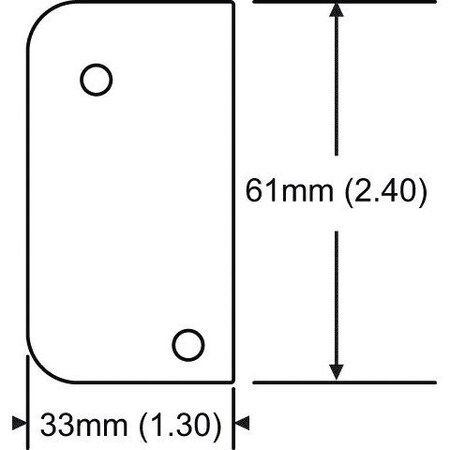 Strybuc Auto Release Strike Under 850-8784775